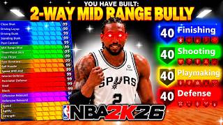 This 2-WAY MID RANGE BULLY Gets 99 PERIMETER DEFENSE + 99 STEAL In NBA 2K27!
