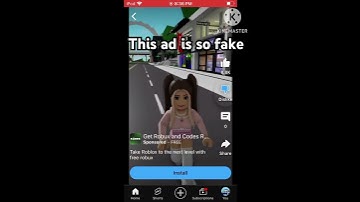 This free robux ad is literally a scam and it’s fake (reupload) #shorts #ads #sus