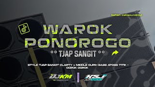 Dj Warok Ponorogo X Tjap Sangitmiddle Gurih  Bas Atosss Toss Bykm1205 