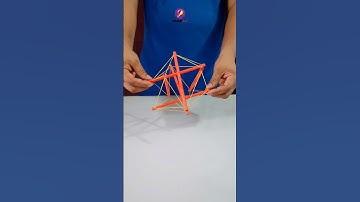 Tensegrity structure #shorts