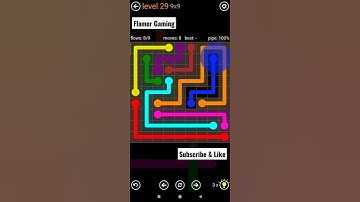 Flow Free || Bonus Pack || 9x9 || Level 29 Gameplay
