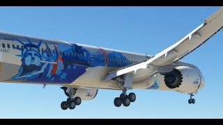 Smooth Landing in Marrakesh Menara Airport | Etihad Air Boeing 787 Flight Simulator | Capt. Stunn