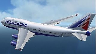 Полёт на самолёте Boeing 747(Видео-нарезка полёта самолёта Боинг 747-400 авиакомпании Transaero (Трансаэро) из России в Тунис (вид из иллюминато..., 2014-09-12T18:34:15.000Z)