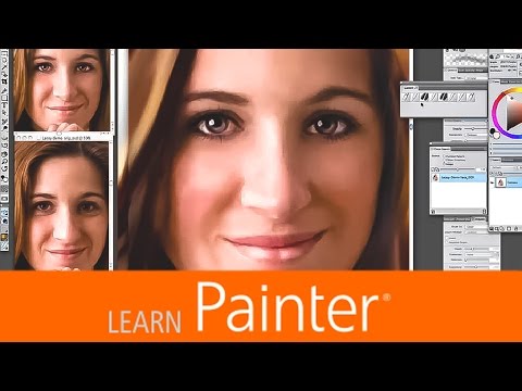 Portrait Face Painting with Portrait Photographer and Painter Master Helen Yancy