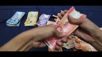 ASMR PHILIPPINE PESOS ( PHP ) SORT AND COUNT-  Let us Sort and count 76,450 PHP