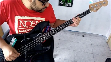 Fat lipe bass cover (JB'N'PICK) - Spineless and scarlet red ( Descendents )
