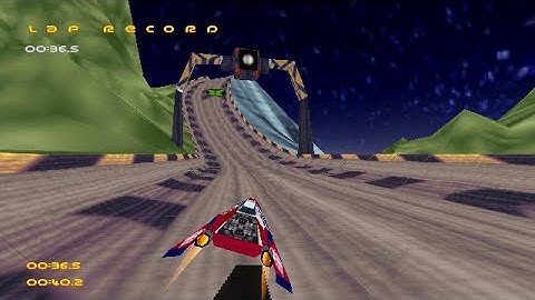 WipEout ATI 3D RAGE Edition PC Gameplay (Terramax)