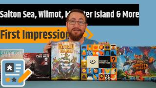 5 More First Impressions - Chu Han, Salton Sea, King of Monster Island and more