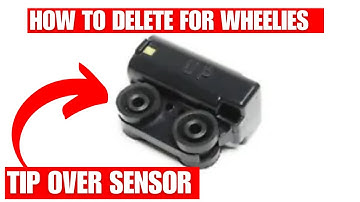 How to REMOVE TIP OVER SENSOR | Stunt Bike Tip Over Delete | MUST for wheelies DIY