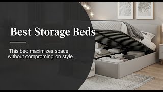 TOP 5 Best Storage Beds 2026 | Amazon storage beds