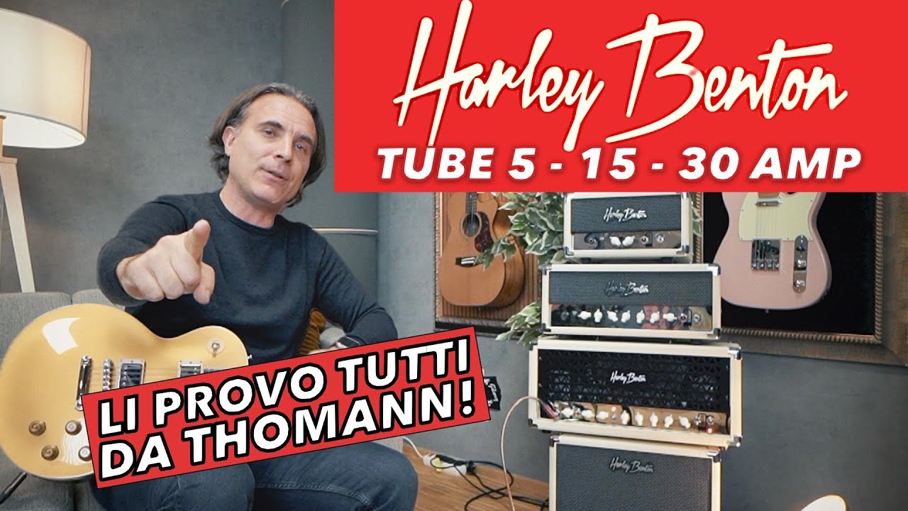 Il MIGLIORE Amplificatore Valvolare Economico? Harley Benton Tube 5 15 30