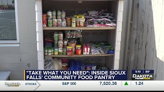 Take what you need”: Inside a Sioux Falls community food pantry