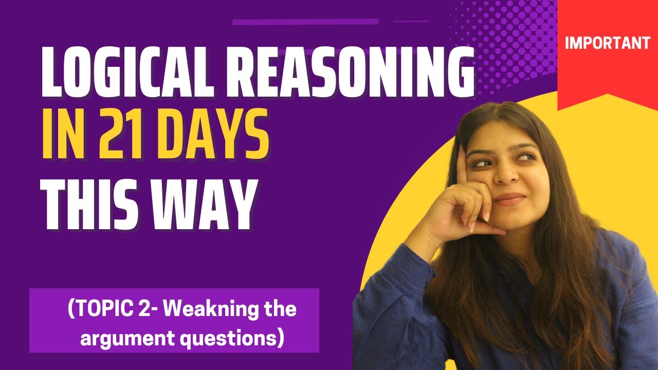 CLAT 2025 | Crack Logical in 21 Days | Logical Reasoning | CLAT AILET ...