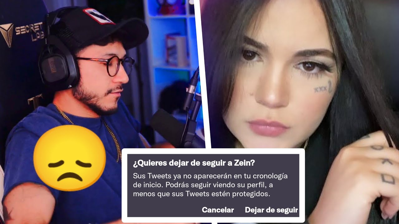 Emphyz le quita follow a Andy ll Emphyz recomienda a Andy no seguirla