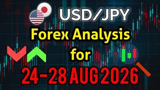USDJPY Forex Analysis for 24 August - 28 August 2026 | Forex analysis | USD JPY Prediction