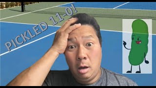PICKLED (11-0) in my first pickleball tournament!