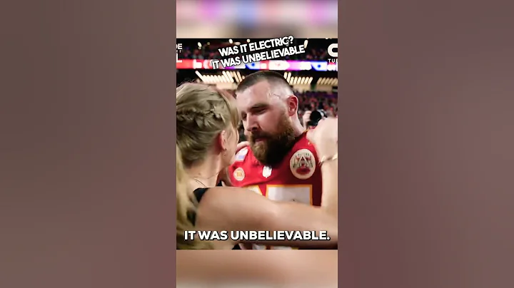 Taylor Swift and Travis Kelce FULL CONVO after Super Bowl! ❤️ #shorts #taylorswift #nfl