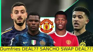 BREAK iN🔴 Man United Transfer Denzel Dumfries DEAL!🔥 SANCHO TO BE USED IN REAL MADRID SWAP✅