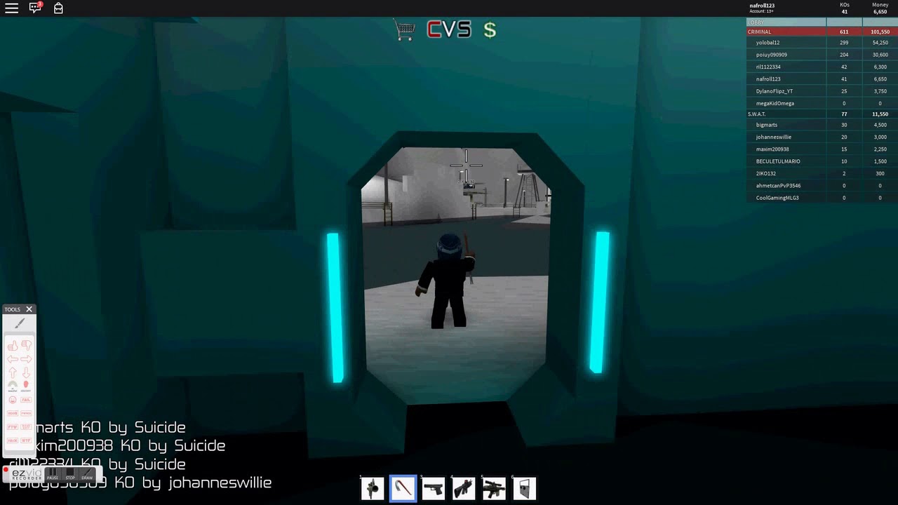 Roblox Swat Vs Criminal