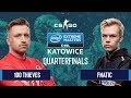 CS:GO - 100 Thieves vs. Fnatic [Inferno] Map 1 - Quarterfinals - IEM Katowice 2020