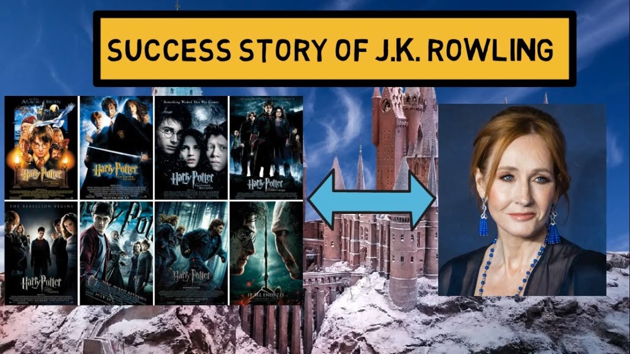 Success Story of J. K. Rowling || Failure to Success #1 || English