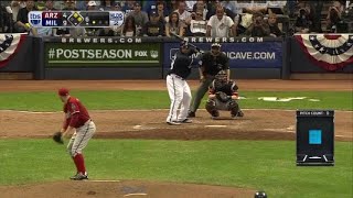 2011 NLDS Brewers vs D'backs Game 2 Bottom 6