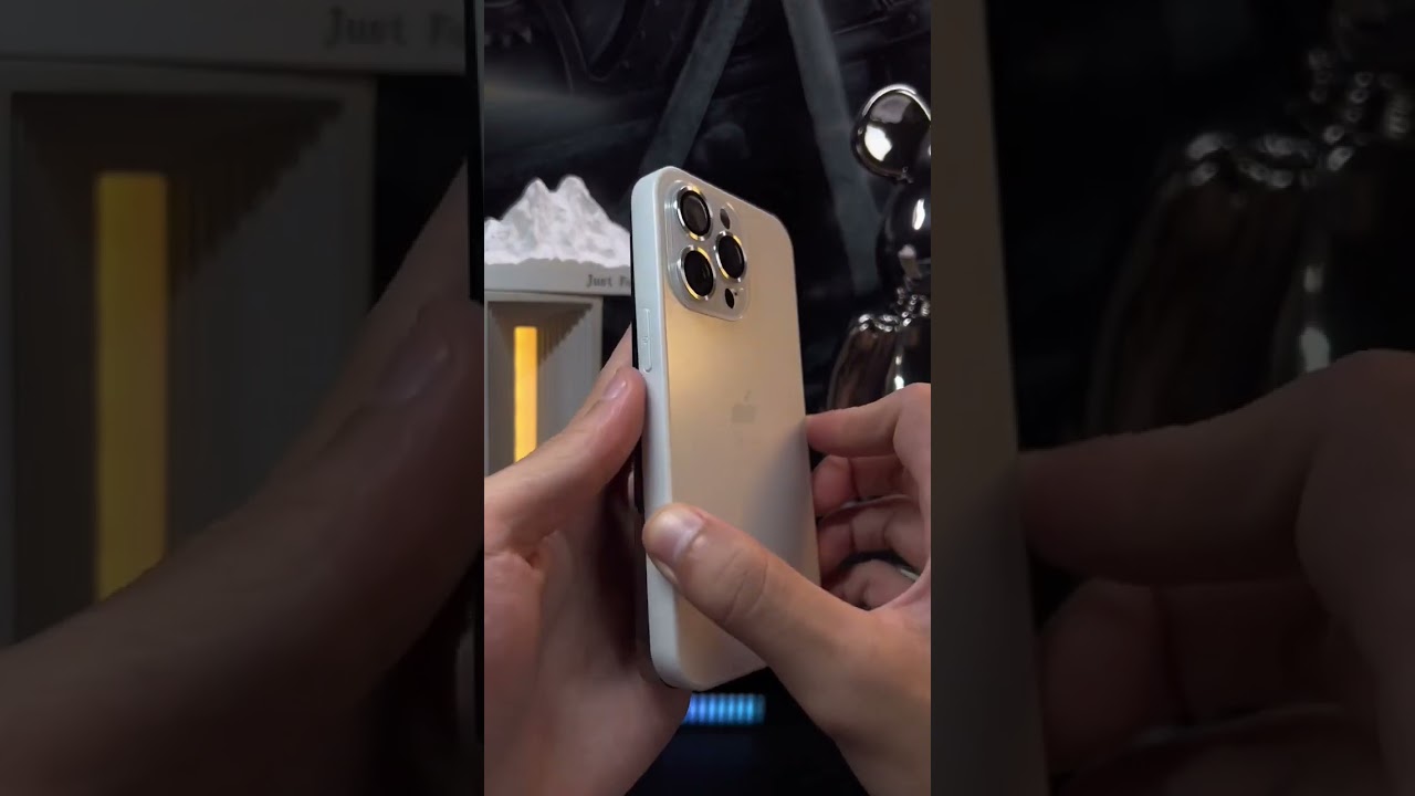 High quality AG frosted glass with metal lens protector. 