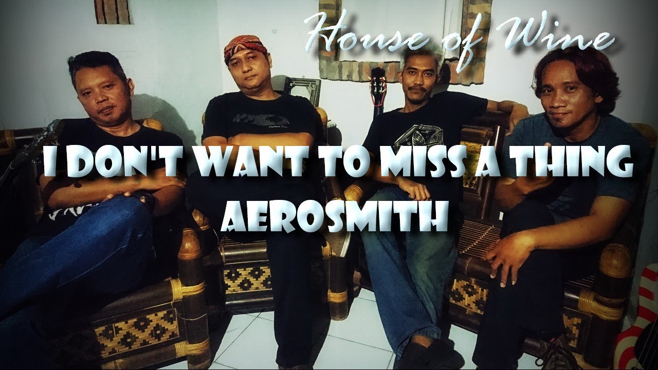 I Don't Want to Miss a Thing - Aerosmith ( cover by House of Wine - HoW