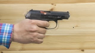 Сигнальный пистолет Макарова МР 371 с автоматикой видео обзор