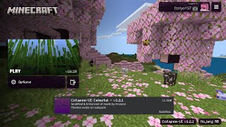 Collapse-UI v1.2.1 Showcase - Minecraft Bedrock Edition