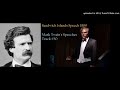 Capture de la vidéo Mark Twain Sandwich Islands Speech 1889