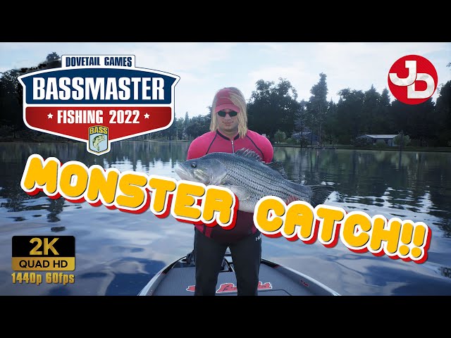 Caught another 'Monster' on Bassmaster Fishing 2022 Deluxe Edition 