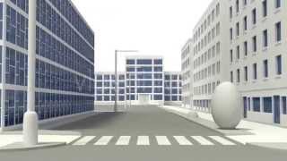 3D City Fly Through - Logo Opener Template