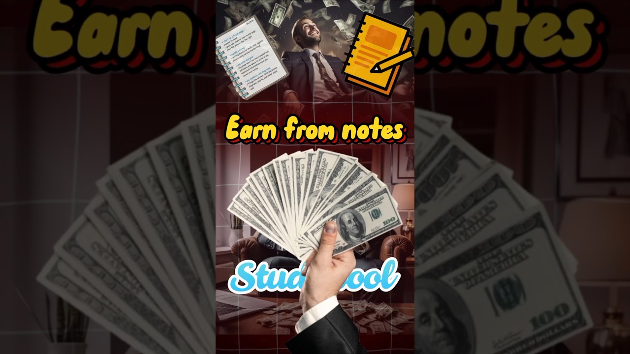 How to earn money from notes 