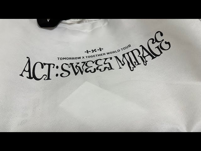 UNBOXING | TXT ACT: SWEET MIRAGE MERCH - YouTube