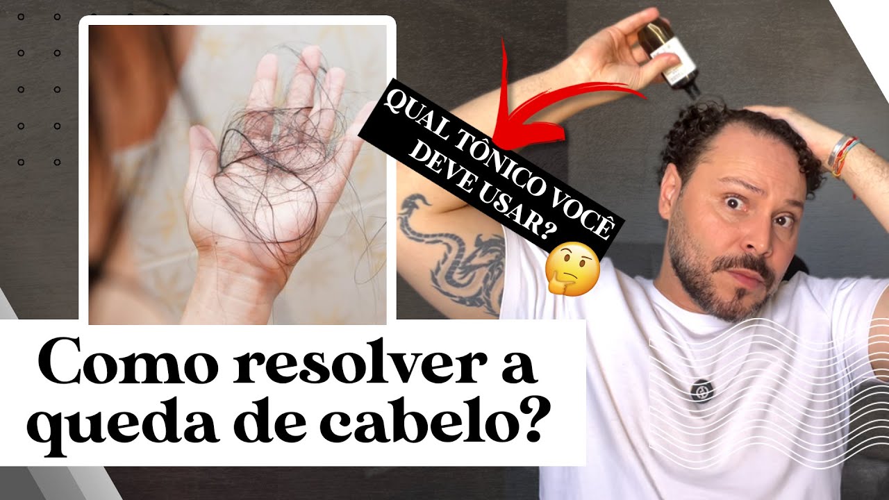 15 DICAS para ACABAR com a QUEDA DE CABELO - é necessário usar tônico?
