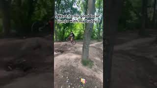 #university #dirtjumps #xup #high #buddys #sunny #forest #fullsuspension #lapierre #trek #trees