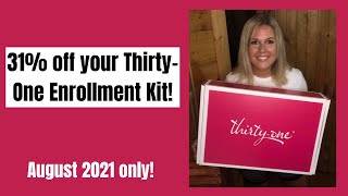 Enroll as a Thirty-One Consultant for 31% off in August 2021 with Andrea Carver