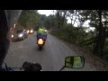 Через Шаумянский перевал на мотоциклах в дождь