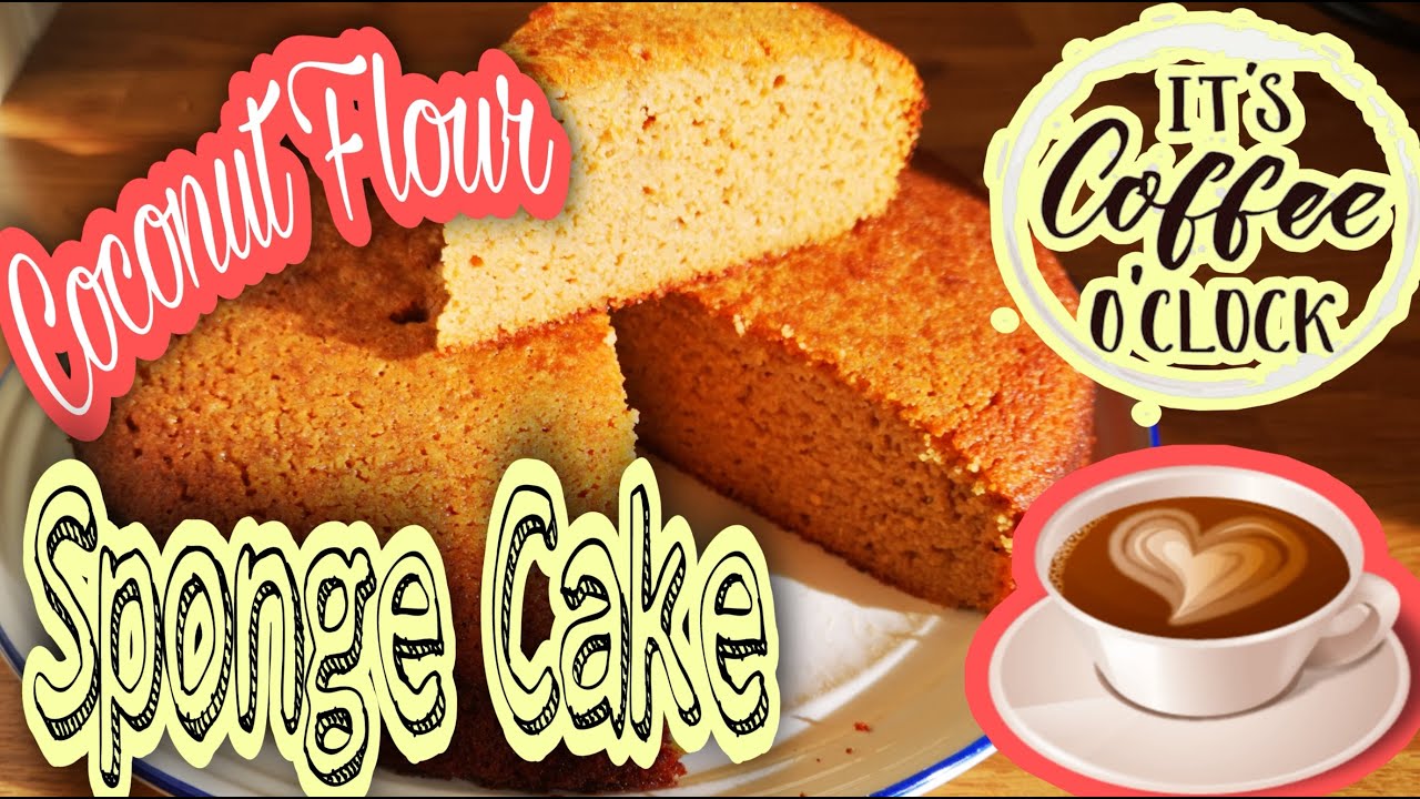 Sponge Cake - Using Coconut Flour // Low Carb 