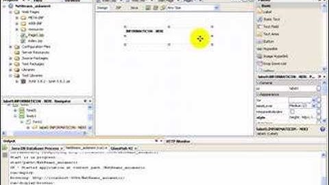 aula 120 java ee - Visual Web JSF Page 6