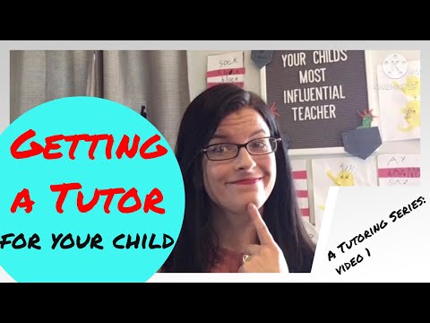 Video: How To Choose A Tutor For A Child