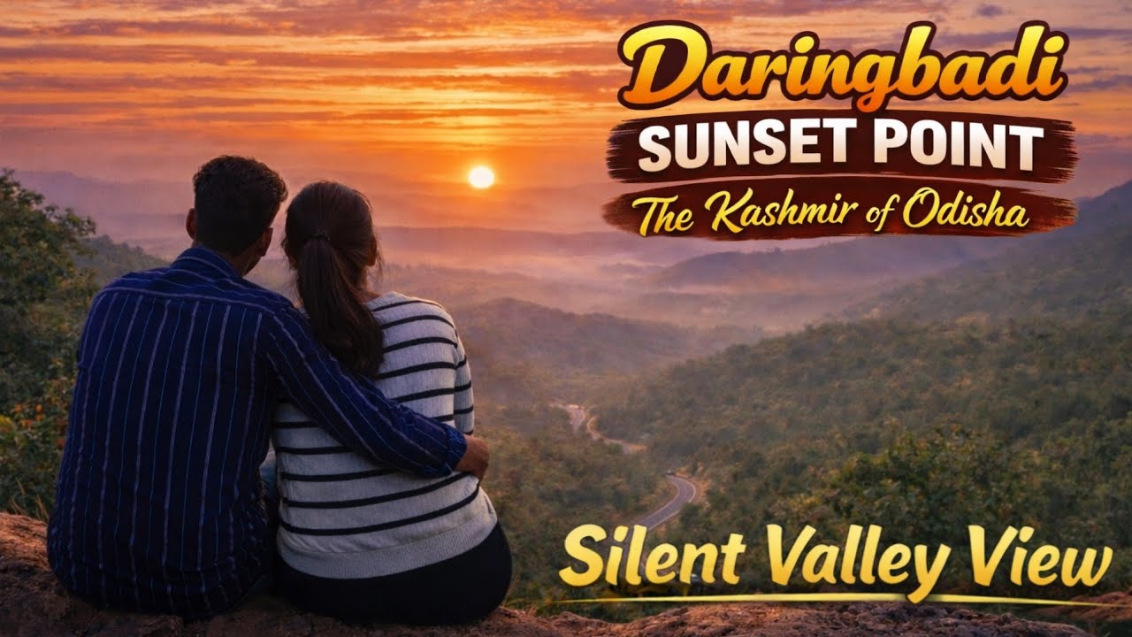 Daringbadi Sunset Point 🌄 | Kashmir of Odisha’s Most Peaceful Evening View 