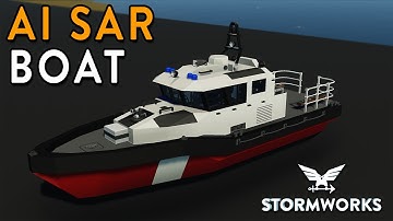 Search & Rescue Boat Build Series - Part 4 - Stormworks