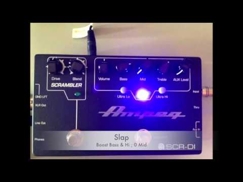 Ampeg SCR DI Demo