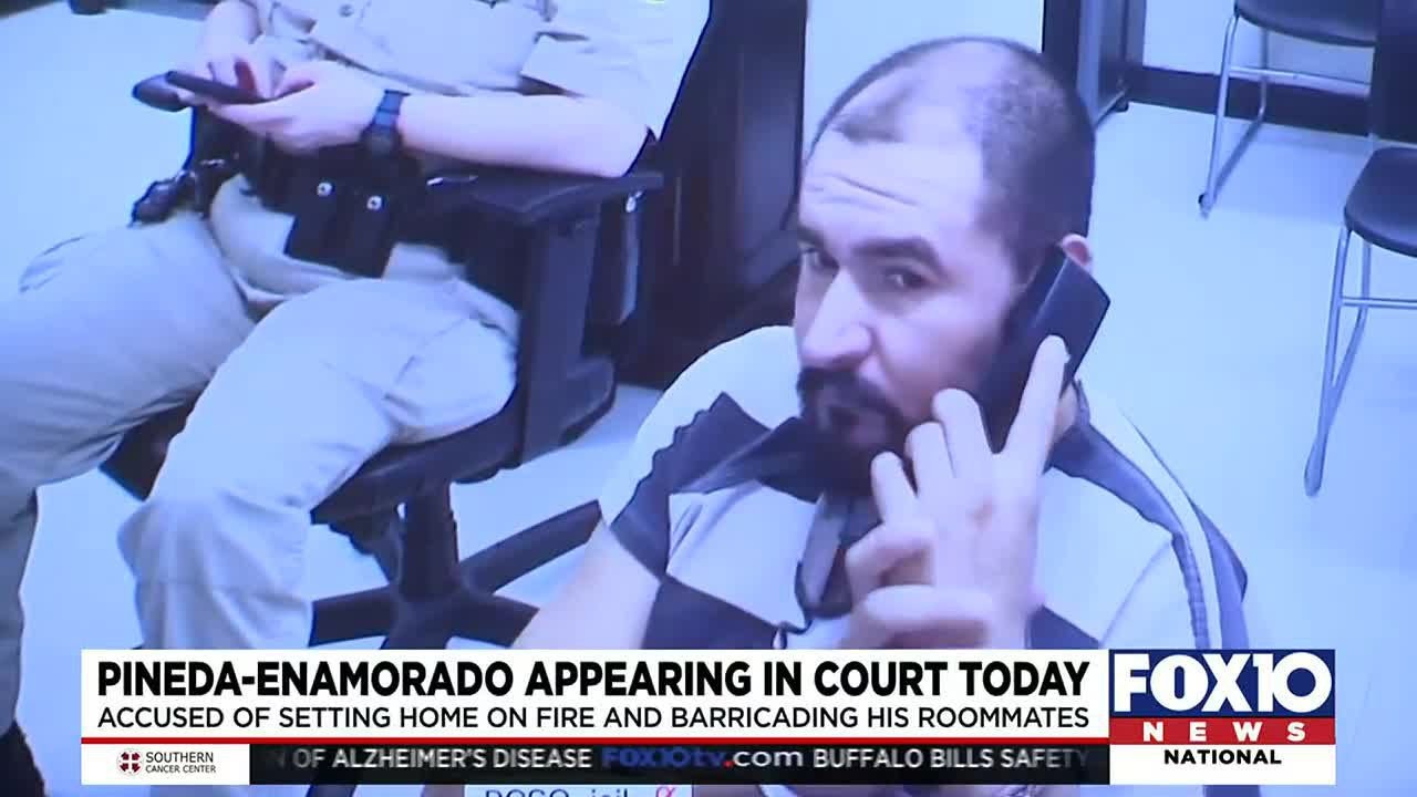 Bond denied for man accused in Robertsdale arson case - YouTube