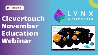 Clevertouch Education Webinar - November 2025