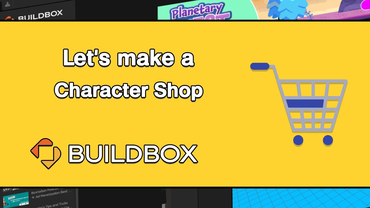 Let's make a Character Shop (No Code) with Buildbox 