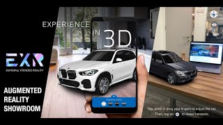 BMW X5 Web Augmented Reality experience