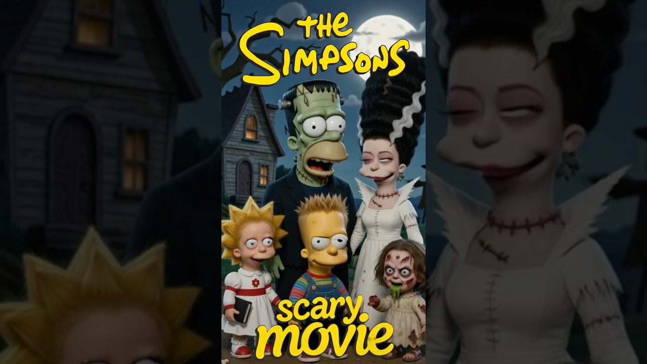 The Simpsons Treehouse Of Horror Halloween 2026 Version | #halloween #simpsons #horror #shorts